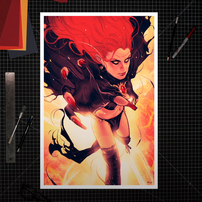 Sideshow Art Print: Marvel Comics Jean Grey Num 3 - Madelyne Pryor Litografia