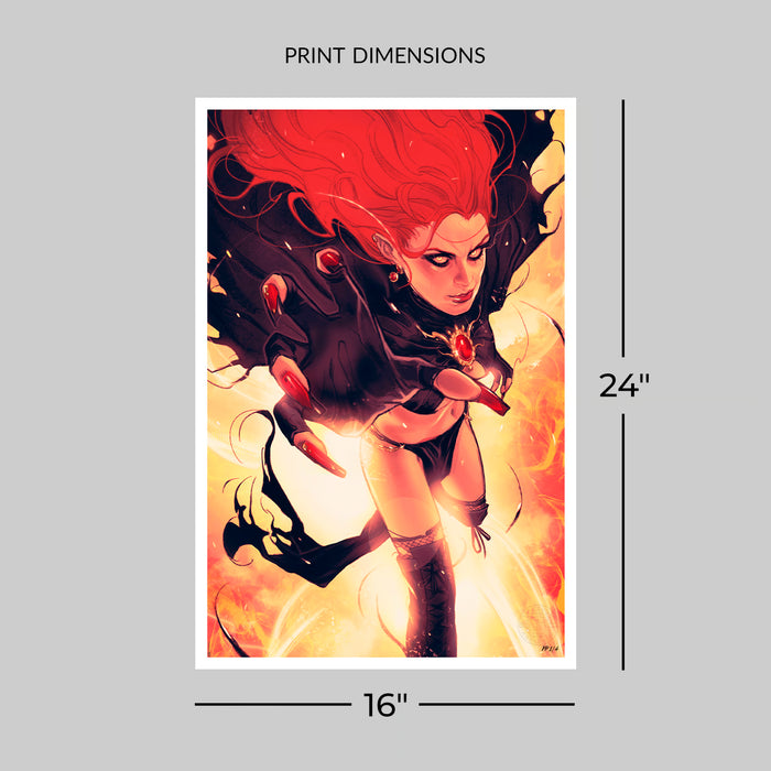 Sideshow Art Print: Marvel Comics Jean Grey Num 3 - Madelyne Pryor Litografia