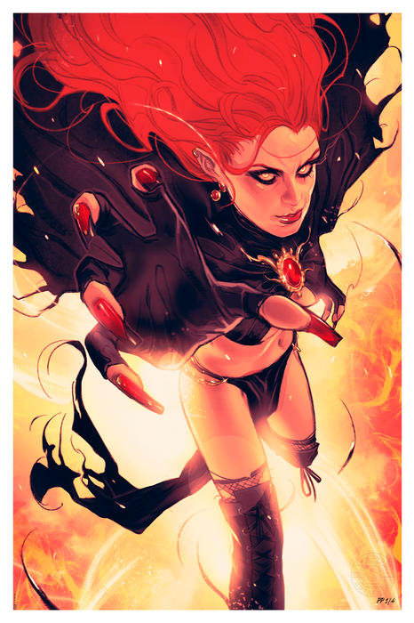 Sideshow Art Print: Marvel Comics Jean Grey Num 3 - Madelyne Pryor Litografia