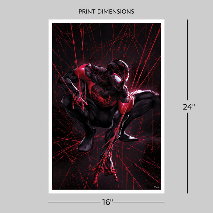 Sideshow Art Print: Marvel - Spider-Man Miles Morales Num 42 2022 Litografía