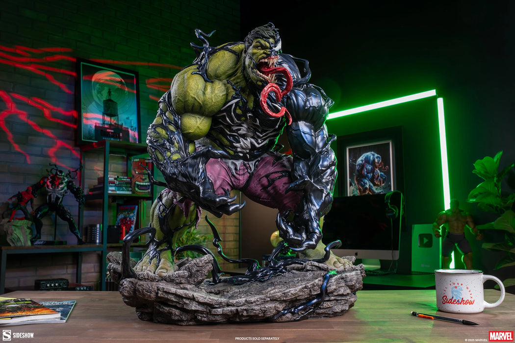 Sideshow Premium Format: Marvel - Hulk Venomizado 24 Pulgadas