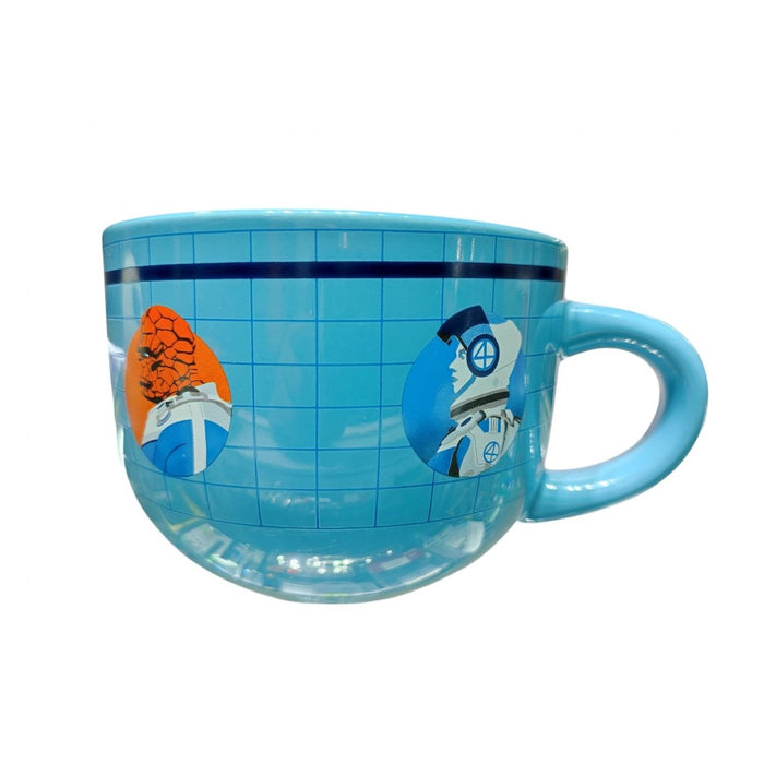 Fun Kids Tarro Jumbo Bitono De Ceramica: Marvel - Los 4 Fantasticos 820 Ml