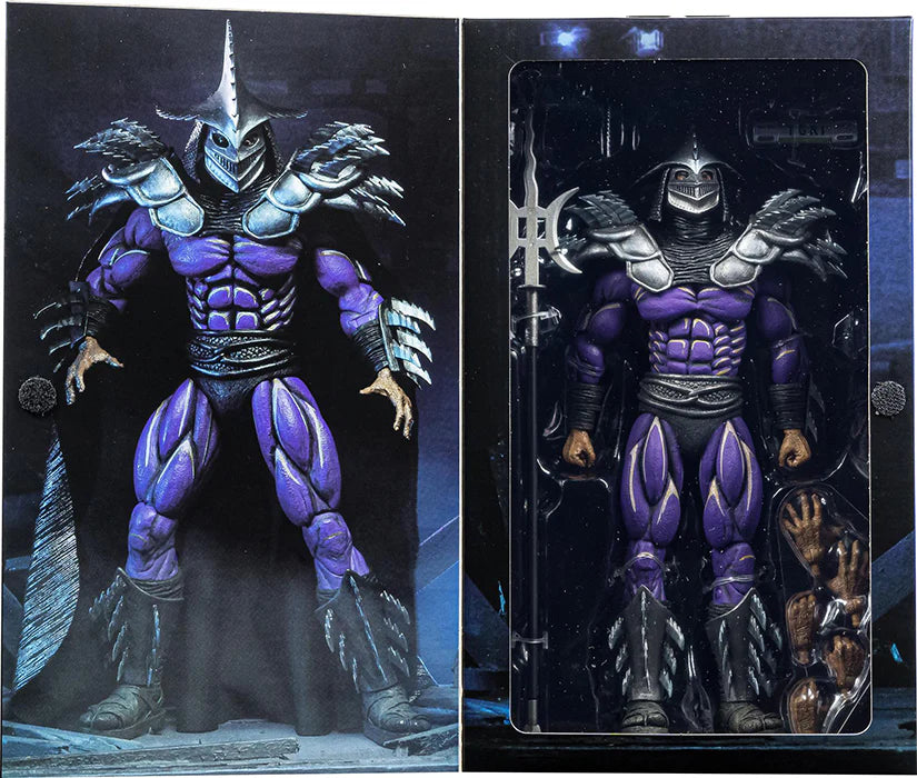 NECA Figura de Accion: TMNT Tortugas Ninja 1990 - Super Shredder Destructor Deluxe 7 Pulgadas