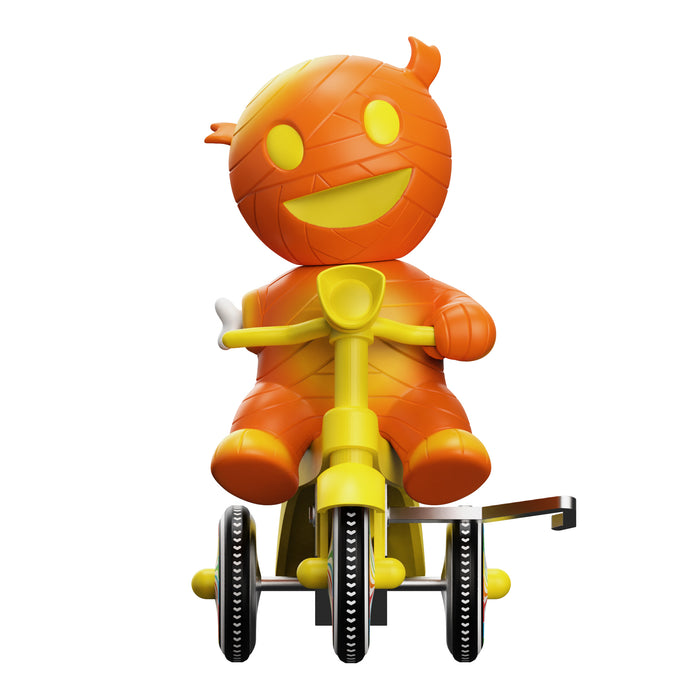 Super7 Super Cycles: Mummy Boy - Mummy Boy Naranja Triciclo Amarillo Sdcc 2025