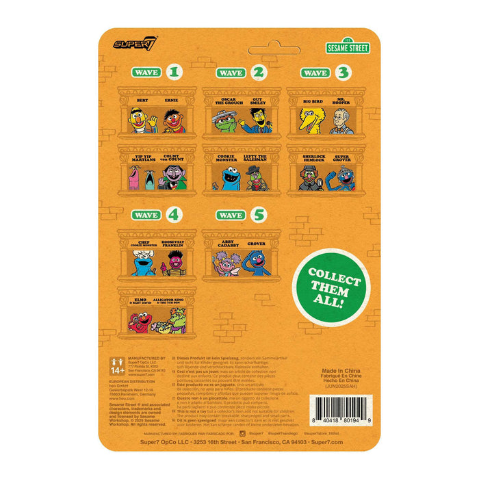Super7 Reaction: Plaza Sesamo - Archibaldo