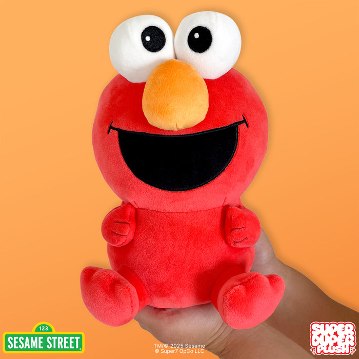 Super7 Super Duper Plush: Plaza Sesamo - Elmo Peluche