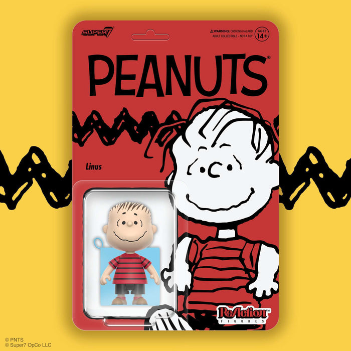 Super7 Reaction: Peanuts Charlie Brown - Linus
