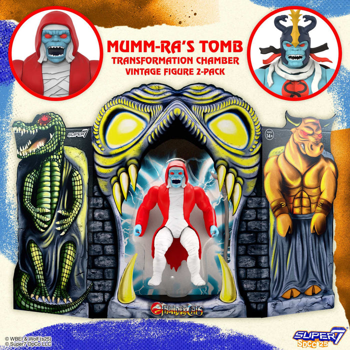 Super7 Vintage: Thundercats - Tumba De Mumm-Ra 2 Pack Sdcc 2025