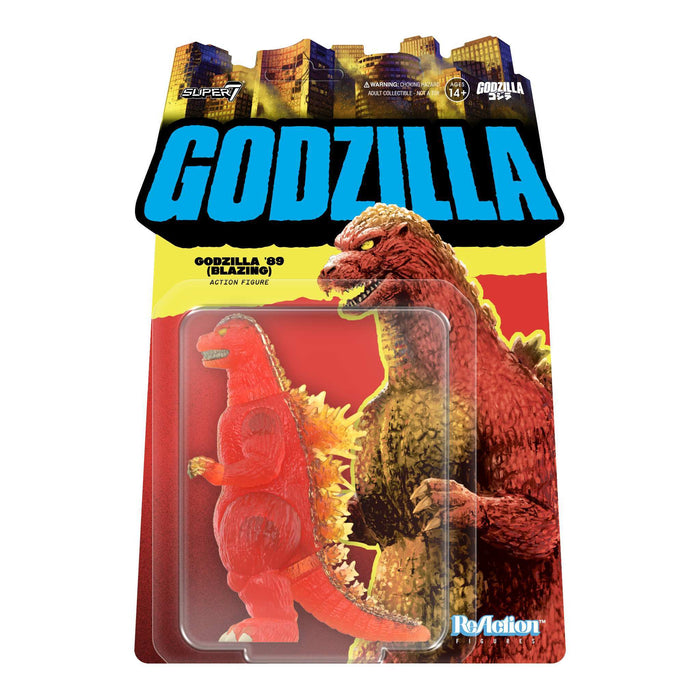 Super7 Reaction: Toho Godzilla 1989  - Godzilla 1989 Blazing