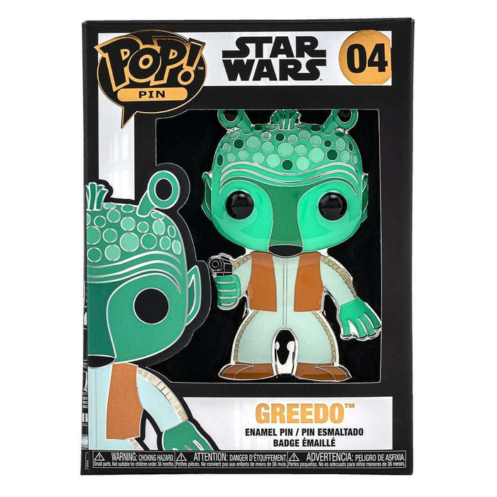 Funko Pop Pin: Star Wars - Greedo Pin Esmaltado