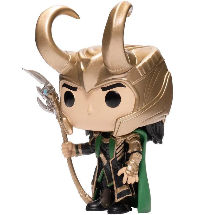 Funko Pop Marvel: Avengers - Loki con Cetro Glow Exclusivo