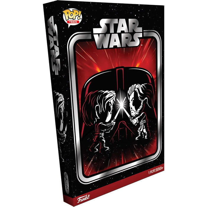 Funko Boxed Tee: Star Wars - Anakin vs Obi Wan Playera Extra Grande