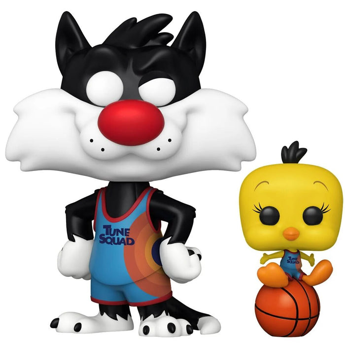 Funko Pop y Buddy: Space Jam - Silvestre y Piolin