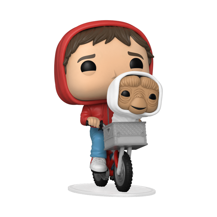 Funko Pop Movies: ET 40 Aniversario - Elliot con ET en bicicleta