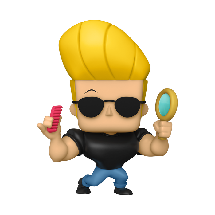 Funko Pop Animation: Johnny Bravo Cartoon Network - Johnny Con Peine y Espejo