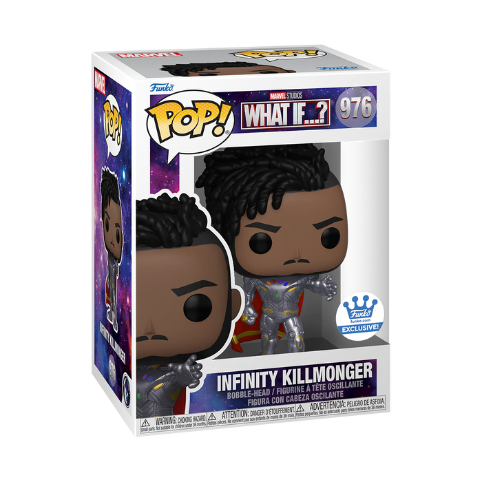 Funko Pop Marvel: What If - Infinity Killmonger Exclusivo Funko Shop
