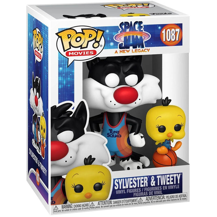 Funko Pop y Buddy: Space Jam - Silvestre y Piolin