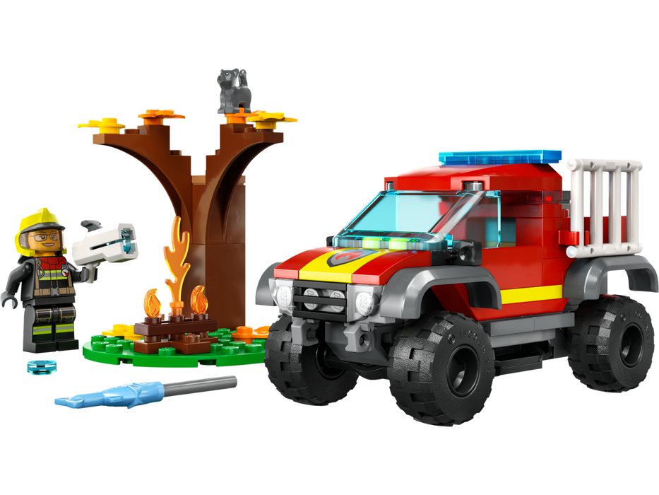 LEGO City Camion de Rescate 4x4 de Bomberos 60393
