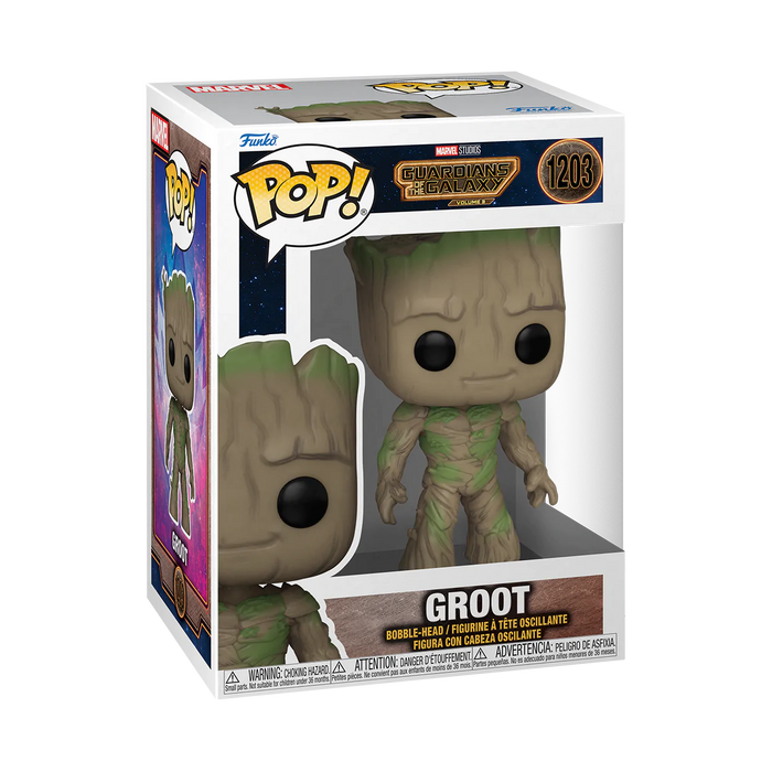 Funko Pop Marvel: Guardianes De La Galaxia 3 - Groot