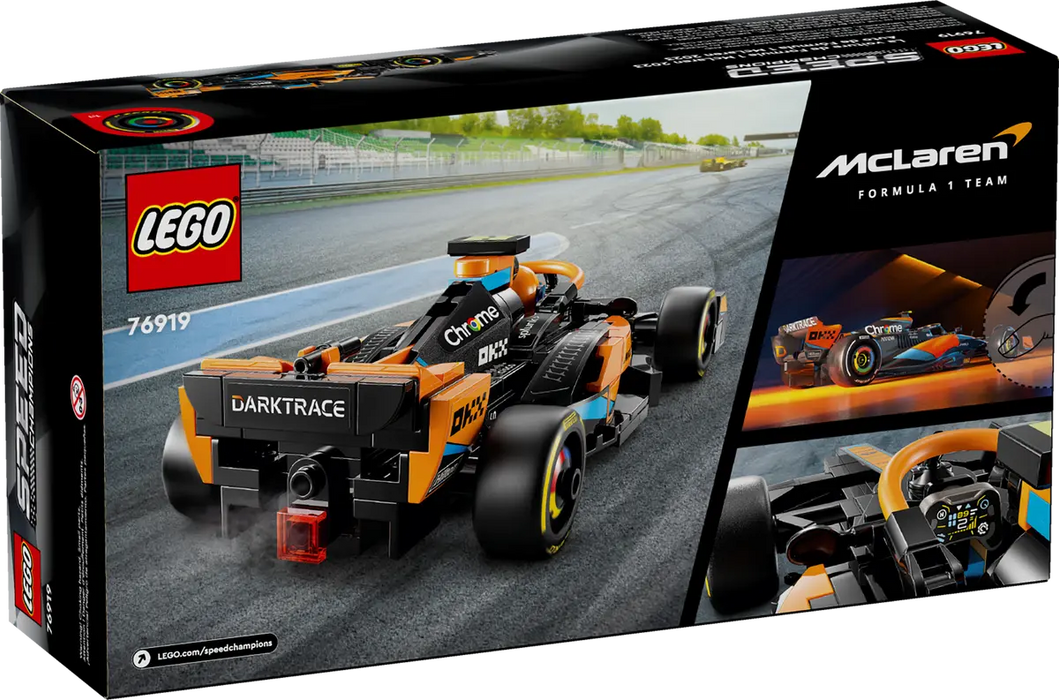 LEGO Speed Champions Coche de Carreras de Formula 1 McLaren 2023 76919