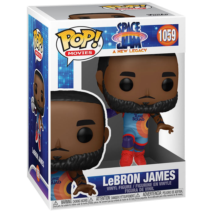 Funko Pop Movies: Space Jam - LeBron James Saltando