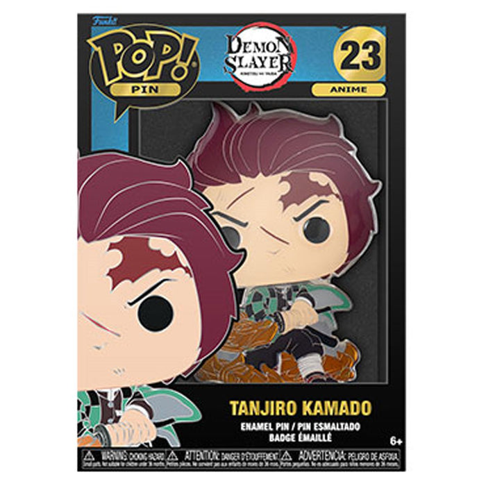 Funko Pop Pin: Demon Slayer - Tanjiro Kamado Esmaltado